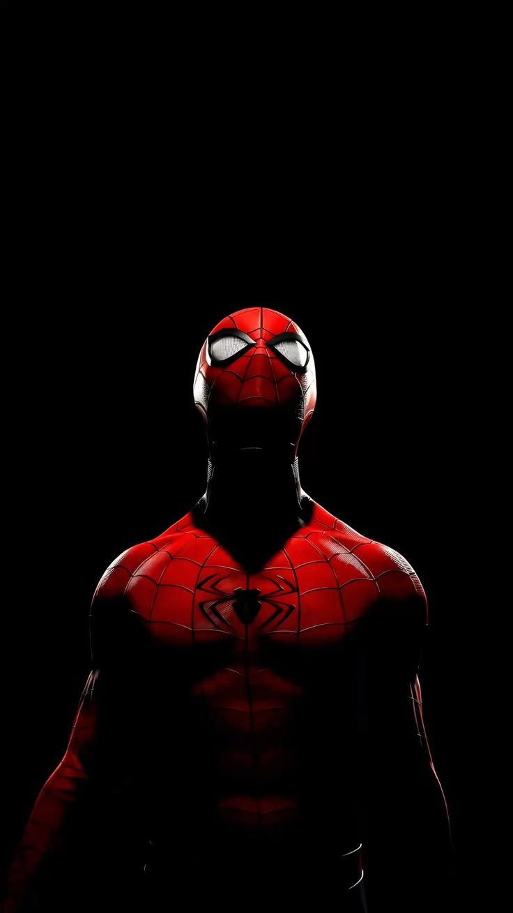 Spider-Man Poster Black Red